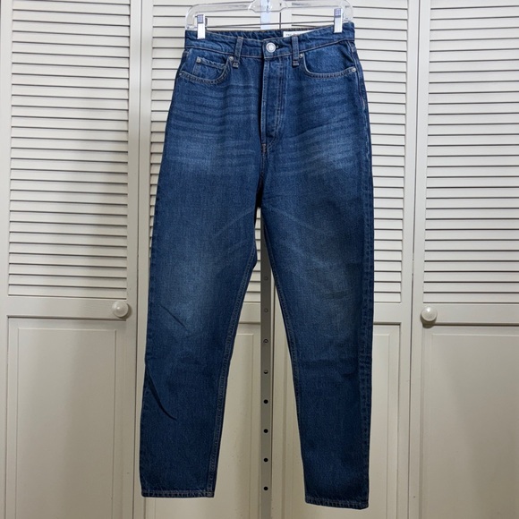 rag & bone Jasper Boyfriend Blue Jeans Size 27 - Picture 1 of 11